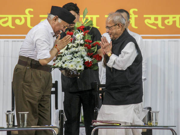 The number of new joiners increased by 5 times after Pranab Mukherjees visit to RSS meet The number of new joiners increased by 5 times after Pranab Mukherjees visit to RSS meet