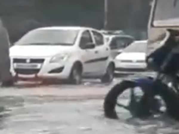 Chennai flooded for just a half an hour rain Chennai flooded for just a half an hour rain