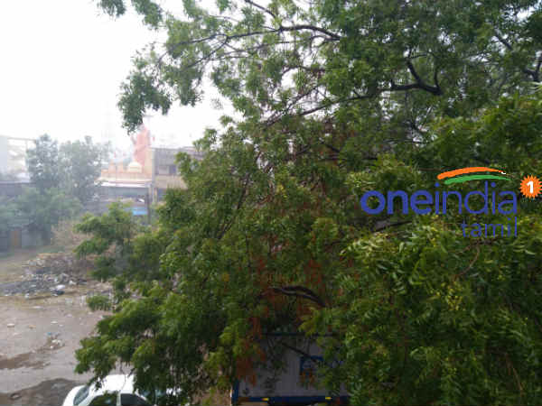 காற்றுடன் கனமழை