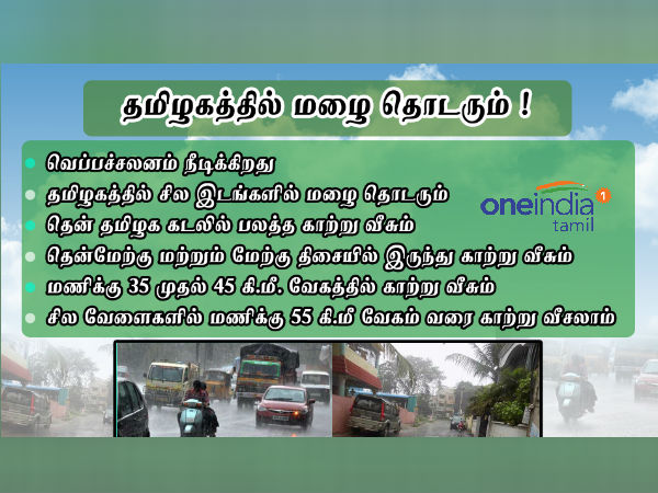 Tamilnadu gets Rainfall due to Convection Tamilnadu gets Rainfall due to Convection