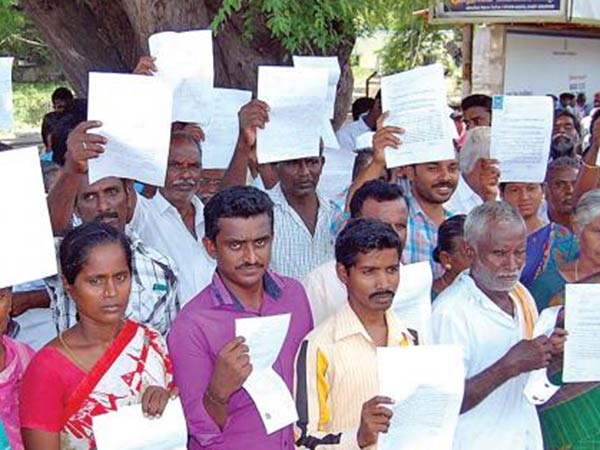 நிலம் கையகப்படுத்தும் பணி