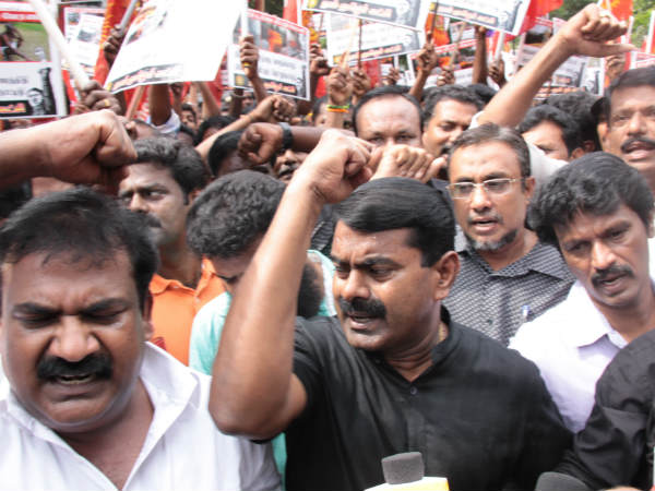 நாம் தமிழர் மீது அடக்குமுறை