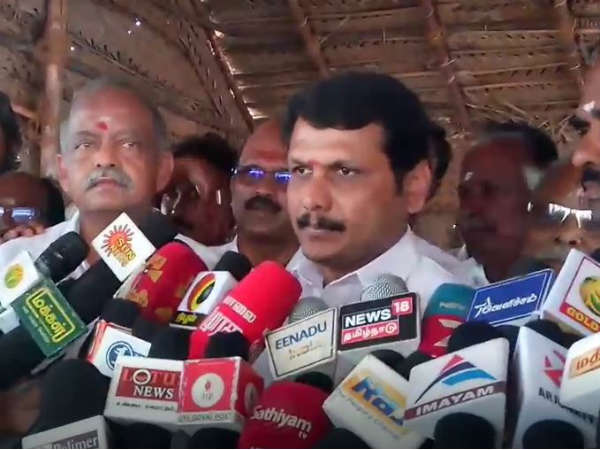 Senthil Balajis criticism of the Tamil Nadu government Senthil Balajis criticism of the Tamil Nadu government