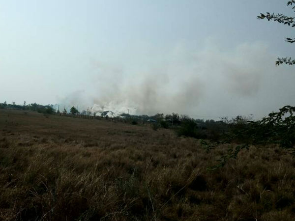 Fire accident happened in Siruthavur Bungalow for 3rd time Fire accident happened in Siruthavur Bungalow for 3rd time
