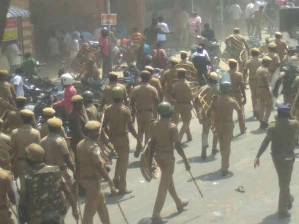 72 Policemen attacked in Thoothukudi Protest DGP on Report 72 Policemen attacked in Thoothukudi Protest DGP on Report