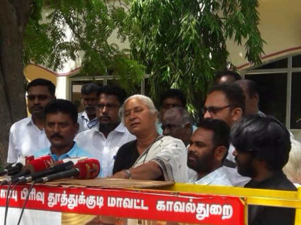 Tuticorin firing is inhuman and unconstitutional: Metha patkar Tuticorin firing is inhuman and unconstitutional: Metha patkar