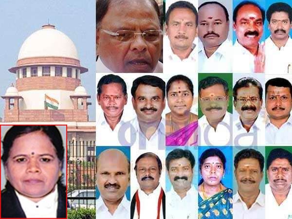 SC to hear Dinakaran supporting MLAs plea against Disqualification on today SC to hear Dinakaran supporting MLAs plea against Disqualification on today