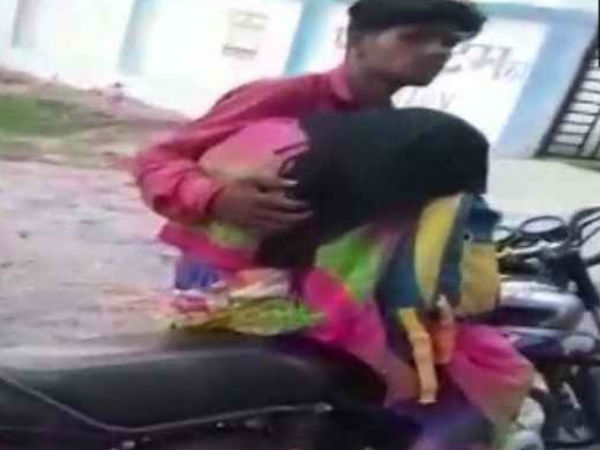 Denied ambulance by the hospital, Man carried mothers body in his bike Denied ambulance by the hospital, Man carried mothers body in his bike