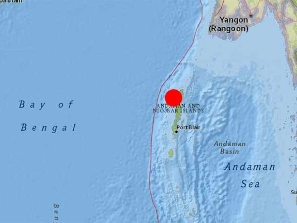 Earthquake of magnitude 5.2 jolts Andaman Islands, third in 24 hours Earthquake of magnitude 5.2 jolts Andaman Islands, third in 24 hours