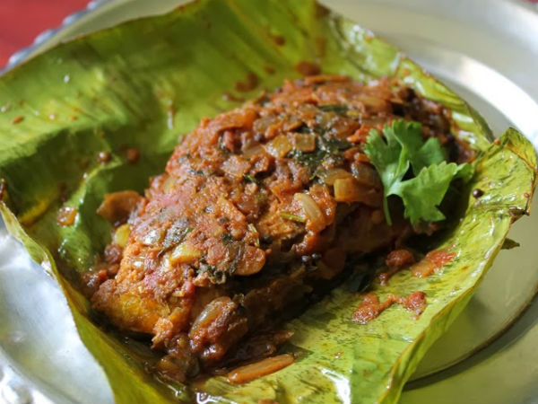 வாழை இலை கறிமீன்