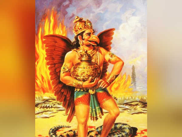 கருடனைத் தரிக்கும் கிழமைகளைப் பொறுத்து நாம் அடையும் பலன்கள்: