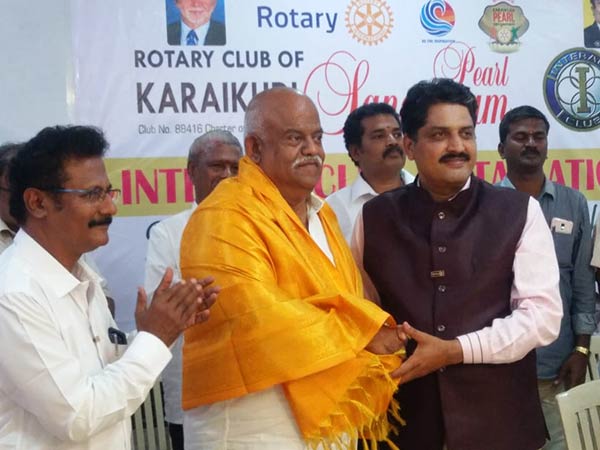 Interact society executive members swearing ceremony in Karaikudi Interact society executive members swearing ceremony in Karaikudi