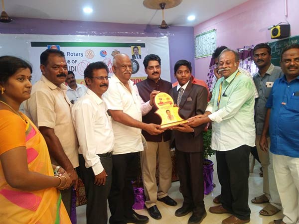 Interact society executive members swearing ceremony in Karaikudi Interact society executive members swearing ceremony in Karaikudi