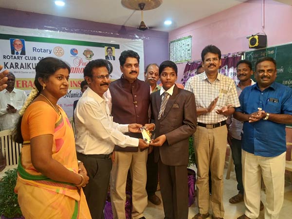 Interact society executive members swearing ceremony in Karaikudi Interact society executive members swearing ceremony in Karaikudi