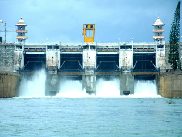 Water Flow increased in Cauvery to TN due to heavy rain Karnataka Water Flow increased in Cauvery to TN due to heavy rain Karnataka
