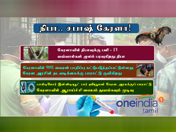 Institute of Human Virology gives an award to Kerala for its action against Nipah Institute of Human Virology gives an award to Kerala for its action against Nipah