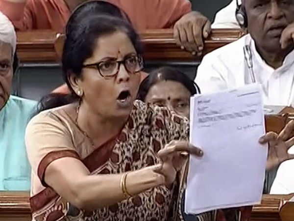 Secrecy agreement with France was signed in 2008: Nirmala Sitharaman in Lok Sabha Secrecy agreement with France was signed in 2008: Nirmala Sitharaman in Lok Sabha