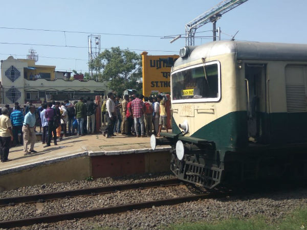 More than 20 passengers have been killed in St Thomas Mount railway station? More than 20 passengers have been killed in St Thomas Mount railway station?