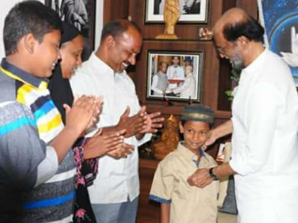 ரஜினியை பார்க்க வேண்டும்