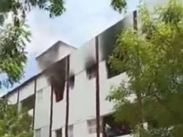 Tirunelveli Rosemary school fire accident, No death occurs Tirunelveli Rosemary school fire accident, No death occurs