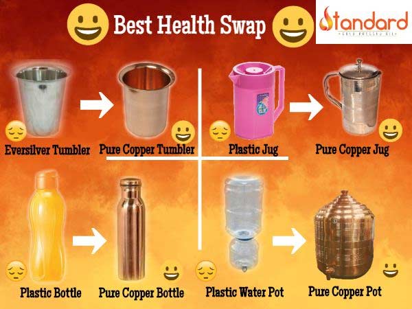 STANDARD COLD PRESSED OIL will sale Copper Cooking items in Online STANDARD COLD PRESSED OIL will sale Copper Cooking items in Online