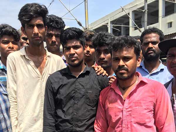 They are the heroes who rescued the train accident victims at Chennai St Thomas Mount They are the heroes who rescued the train accident victims at Chennai St Thomas Mount