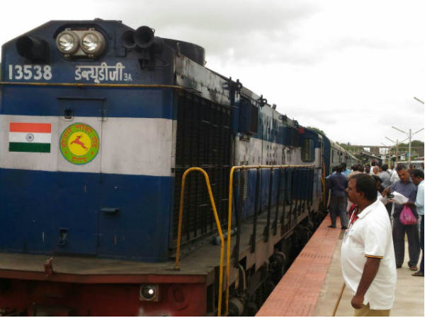 The first passenger train movement between Sengottai and Kollam today The first passenger train movement between Sengottai and Kollam today