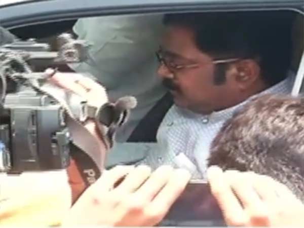 TTV Dinakaran visits Kavery Hospital TTV Dinakaran visits Kavery Hospital