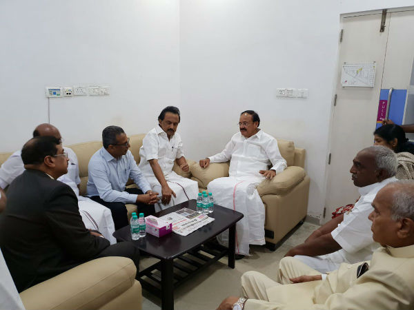 Vice President Venkaiah Naidu coming to Chennai to meet Karunanidhi Vice President Venkaiah Naidu coming to Chennai to meet Karunanidhi