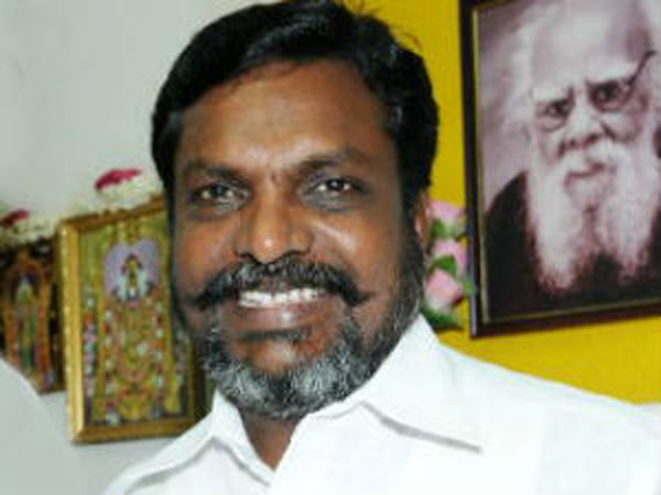 Thirumavalavan completed his Phd in Manonmaniam Sundaranar University Thirumavalavan completed his Phd in Manonmaniam Sundaranar University