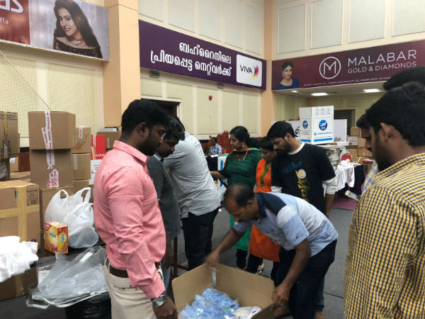 Bahrain Tamils helping for flood affected Kerala Bahrain Tamils helping for flood affected Kerala