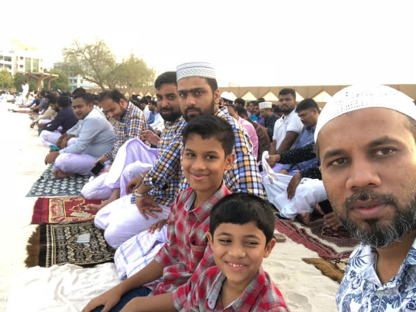 Bakrid festival Celebrated in Dubai Thera today Bakrid festival Celebrated in Dubai Thera today