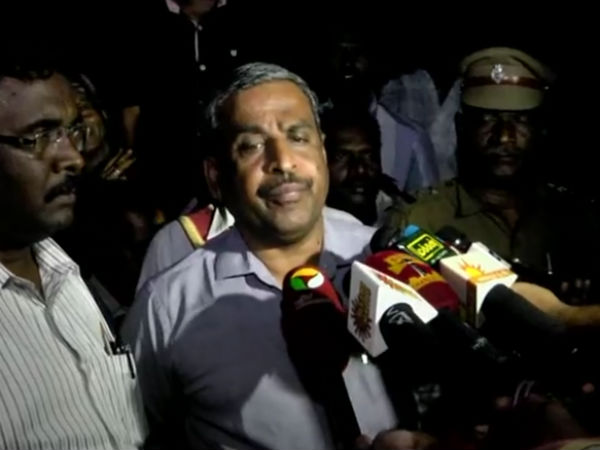 No warning for Coastal people: Trichy collector Rajamani No warning for Coastal people: Trichy collector Rajamani
