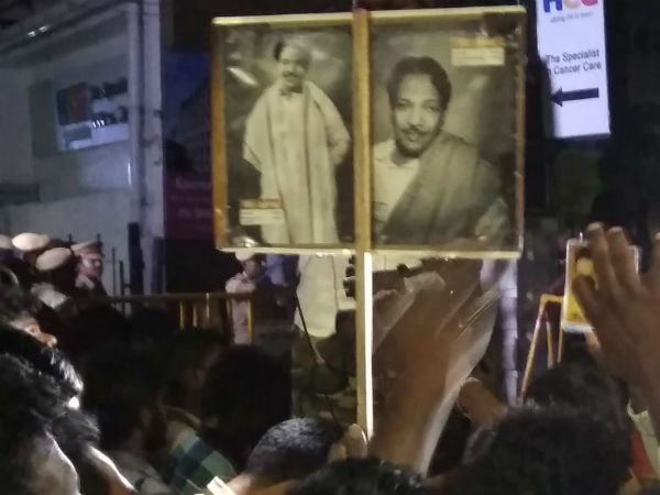 DMK cadres believe Karunanidhi will get better DMK cadres believe Karunanidhi will get better