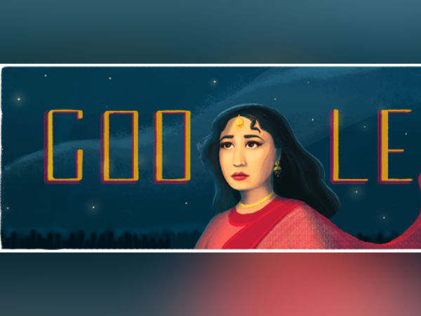Google Doodle: The Tragedy Queen Meena Kumari appears today as her birth anniversary Google Doodle: The Tragedy Queen Meena Kumari appears today as her birth anniversary