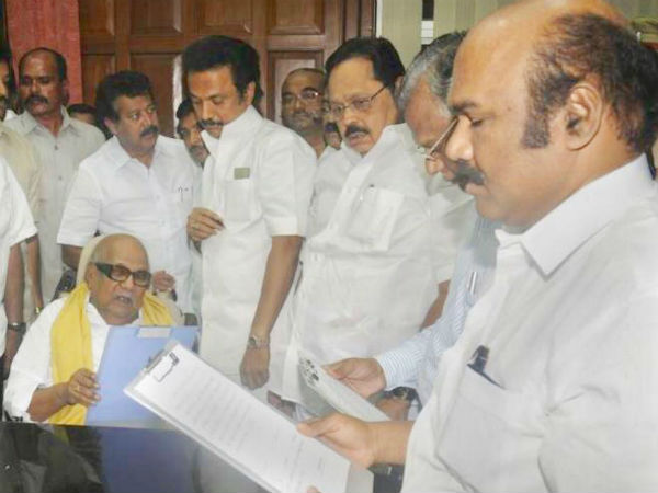 Minister Jayakumars to Karunanidhi Minister Jayakumars to Karunanidhi
