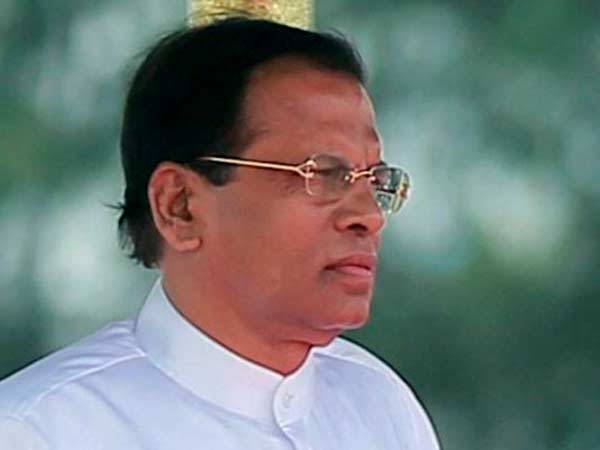 Sri Lanka President Maithripala Sirisena deep saddened to death of Karunanidhi Sri Lanka President Maithripala Sirisena deep saddened to death of Karunanidhi