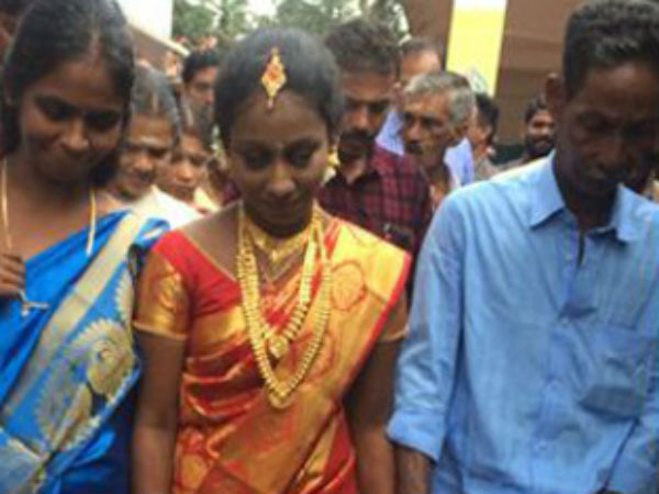 சோகம் மறந்து புன்னகைப் பூ விரிந்த தருணம்.. மலப்புரம் முகாமில் நடந்த அழகு திருமணம் 