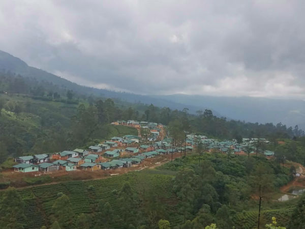 PM Modi inaugurates 60,000 homes for Sri Lanka Tamilians PM Modi inaugurates 60,000 homes for Sri Lanka Tamilians