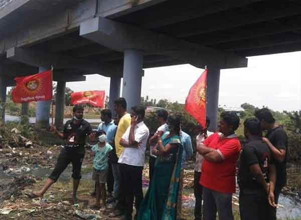 Police files casd against Naam Tamilar Movement for cleaning the river bed Police files casd against Naam Tamilar Movement for cleaning the river bed