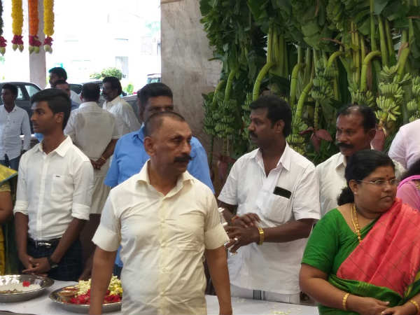 Pon Manickavel daughter wedding Pon Manickavel daughter wedding