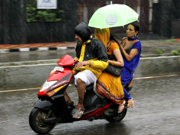 மிதமான மழை
