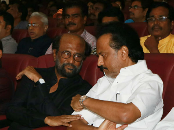 Rajinikanth says that i cannot think even Tamilnadu without Karunanidhi Rajinikanth says that i cannot think even Tamilnadu without Karunanidhi