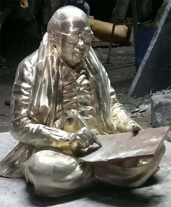 DMK Election: Saidapet MLA will gift a Karunanidhi statue to M.K.Stalin DMK Election: Saidapet MLA will gift a Karunanidhi statue to M.K.Stalin