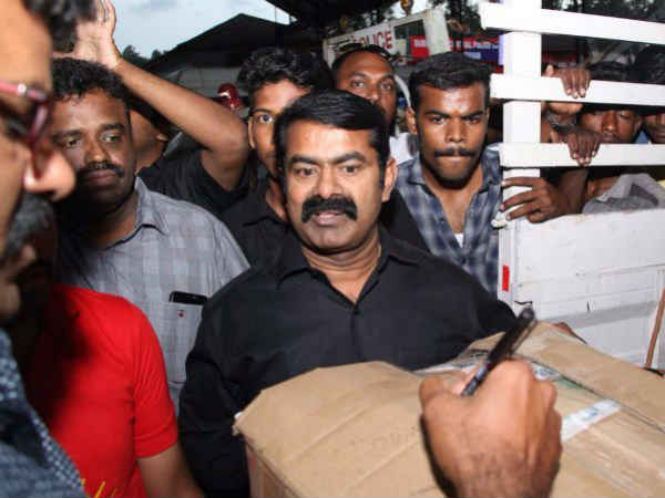 BJP is the reason behind my arrest says, Naam Thamilar Party co-ordinator Seeman BJP is the reason behind my arrest says, Naam Thamilar Party co-ordinator Seeman