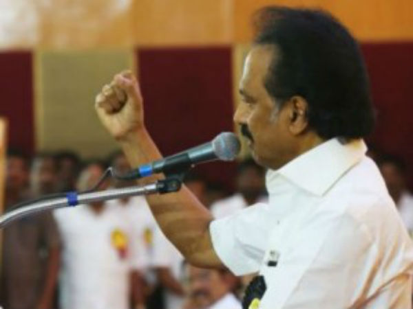 Going by the MK Stalin speech DMK is be in the alliance with the Congress: Thirunavukkarasar Going by the MK Stalin speech DMK is be in the alliance with the Congress: Thirunavukkarasar