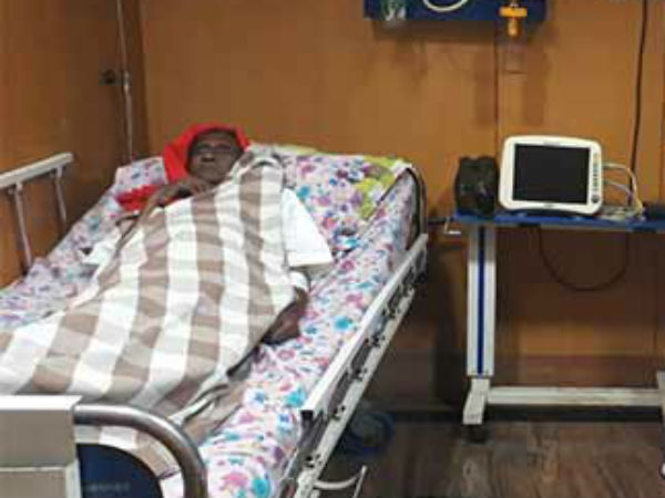 D.Pandian admitted to Rajiv Gandhi Government Hospital D.Pandian admitted to Rajiv Gandhi Government Hospital