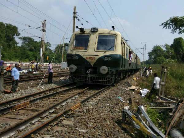 Train service affected between Tambaram and Chengalpattu as track cracked Train service affected between Tambaram and Chengalpattu as track cracked