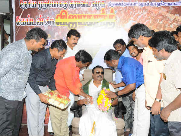 VCK president Thirumavalavan wishes DMDK leader Vijayakanth VCK president Thirumavalavan wishes DMDK leader Vijayakanth