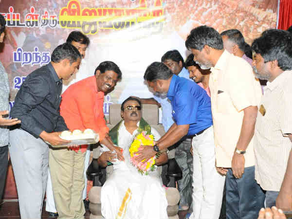 VCK president Thirumavalavan wishes DMDK leader Vijayakanth VCK president Thirumavalavan wishes DMDK leader Vijayakanth